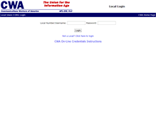 Tablet Screenshot of locals.cwa-union.org