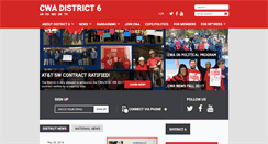Desktop Screenshot of district6.cwa-union.org
