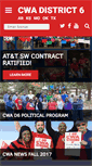 Mobile Screenshot of district6.cwa-union.org
