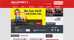 Desktop Screenshot of district4.cwa-union.org