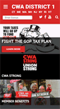 Mobile Screenshot of district1.cwa-union.org