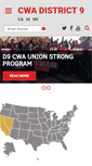 Mobile Screenshot of district9.cwa-union.org